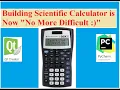 Building Scientific Calculator GUI 2019 Scientific Calculator Python code Pycharm Qt Designer
