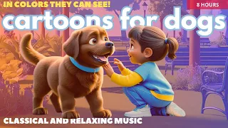 Cartoons For Dogs In Colors They Can See Ideal For Hyperactive Dogs 