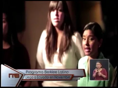 Programa Berklee Latino llega a Ecuador en Noviembre