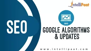 Google Algorithms Updates Tutorial SEO Tutorial Online SEO Training Intellipaat