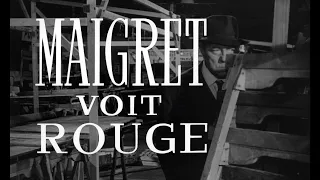 Maigret voit rouge (1963) - Bande annonce d'époque HD