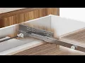 Futura Push Synchroniser Fluid silent and progressive sliding movement