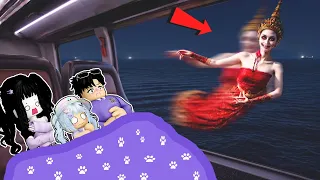 NAIK KAPAL MALAH KETEMU PENAMPAKAN SEKEDUNG KEDING TERBANG | ROBLOX