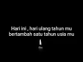 Download Lagu Lagu menyentuh hati...|| selamat ulang tahun||