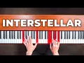 How to play Interstellar on the Piano Beginner Tutorial