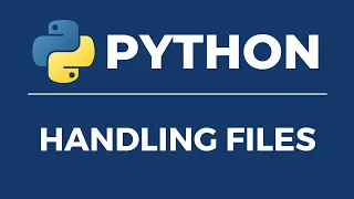 Python Programming Fundamentals Python Handling Files