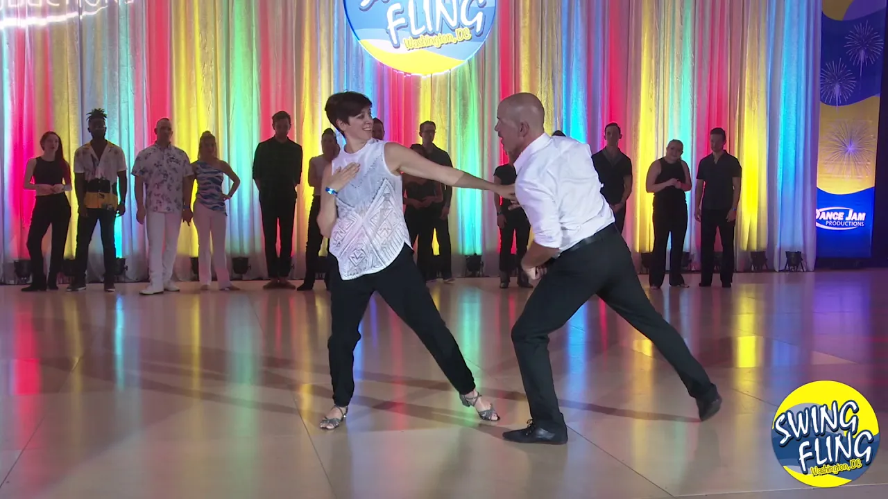 Swing Fling 2019 Open Strictly Swing Robert Royston & Stephanie Risser Loveira