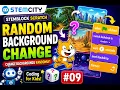 Random Background Change in Stemblock Scratch Scratch Coding for Kids