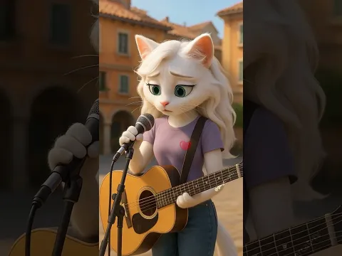 Dad would do anything for his little girl. And she'd do the same. #shorts #cat  #story  #animation