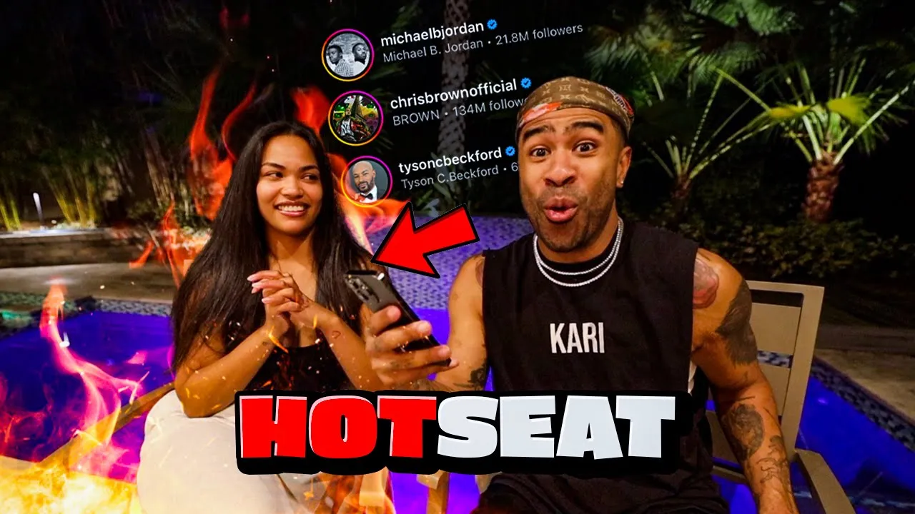 I PUT JASMINE IN THE HOT SEAT & FOUND HER SECRET CRUSH !