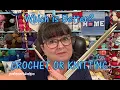 Download Lagu THIS OR THAT?  Which Is Easier Crochet Or Knitting? #crochet #knitting #thisorthat