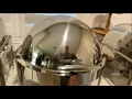 ROVSUN 6 Qt Roll Top Chafing Dish Round Chafer with Food Pan