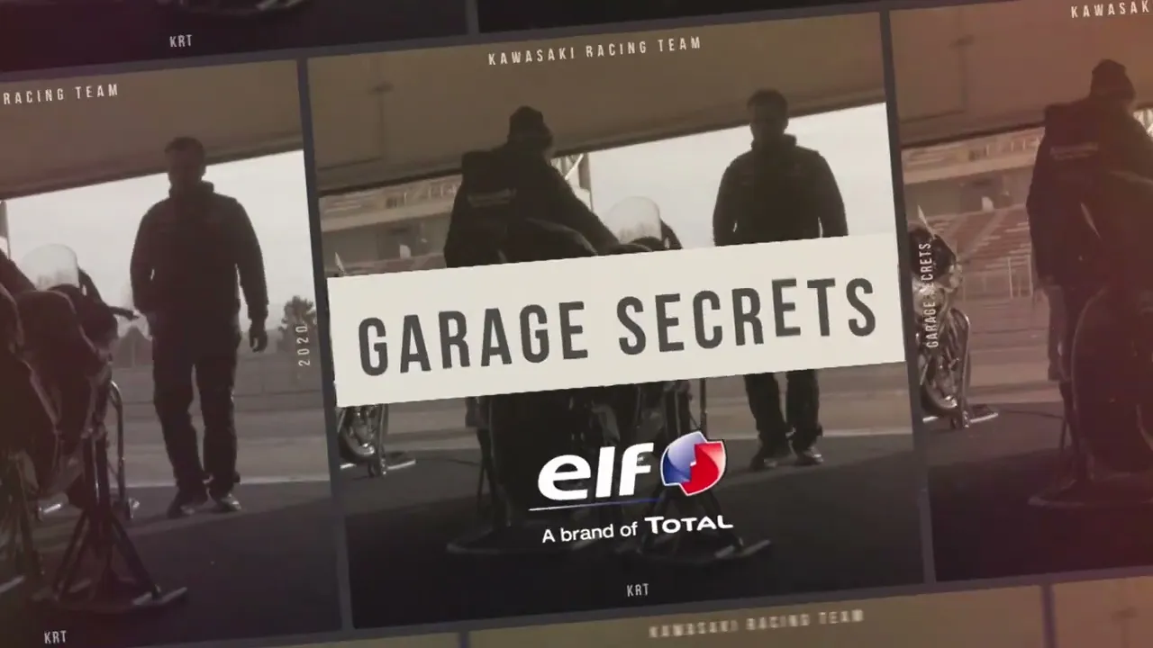 Elf engine oil x The Kawasaki Racing Team