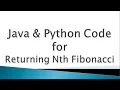 Returning Nth Fibonacci Term Logic Building Problem Placement Question Java Code Python Code