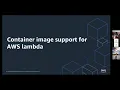 Building serverless applications with container-based Lambda functions - Eric Johnson