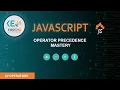 JavaScript Operator Precedence Unary Operators Explained