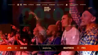 Download SO-SO vs BEATNESS | Grand Beatbox Battle 2019 | Loopstation 1/4 Final MP3