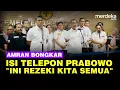 Lagu Mentan Amran Blak-blakan Isi Telepon dengan Prabowo: Rezeki Kita Semua