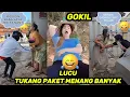 Download Lagu LUCU TUKANG PAKET MENANG BANYAK !!! KUMPULAN VIDIO LUCU