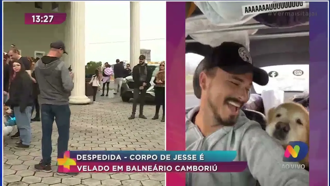 Despedida: corpo de Jesse é velado em Balneário Camboriú