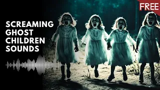 Download 15 Minutes of Screaming Ghost Children | Scary Horror Sounds (HD) (FREE) MP3