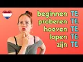 Download Lagu Werkwoorden met TE + infinitief: 4 categorieën! (NT2 - B1) #learndutchwithkim