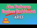 Download Lagu Arief - Aku Berharap Engkau Berkhianat | Lirik Lagu Populer