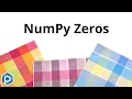 Python NumPy Zeros