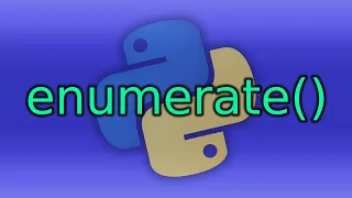 Enumerate Function - Python Tutorial Beginners