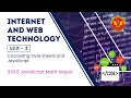 3 16 6 JavaScript Math object CS504 A