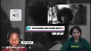 filah lah lah change or find out reaction 