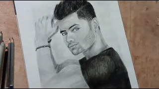 siddharth nigam sketch ll drawing