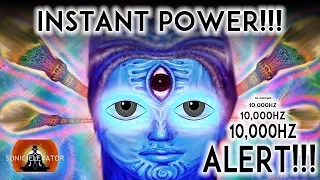 10000 Hz INSTANT THIRD EYE STIMULATION WARNING 100 MOST POWERFUL THIRD EYE BINAURAL BEATS