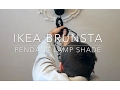 Ikea Brunsta pendant lamp shade