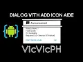 VicVicPH Dialog with Icon AIDE