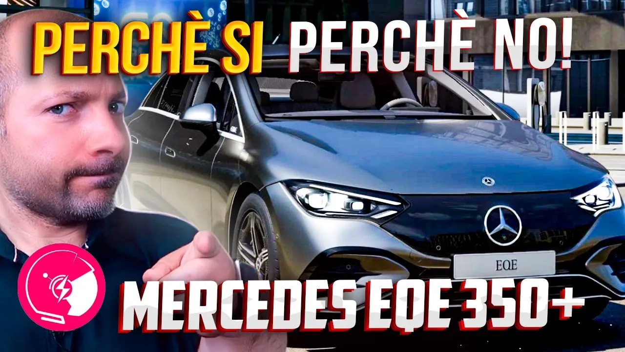 Mercedes EQE BATTERIA 100kWh ne vale la pena?