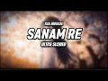 Lagu SANAM RE - ( ULTRA SLOWED ) BY RXS MUSICAL 🎵 #viralvideo #trending