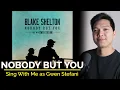 Download Lagu Nobody But You (Male Part Only - Karaoke) - Blake Shelton ft. Gwen Stefani