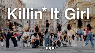  kpop in public j hope killin it girl solo version unlxmited one take challenge 