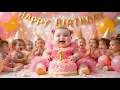 Download Lagu Happy Birthday Song | Cute Baby Dance Party! 🎉 | Fun Birthday Song for Kids | Neela Tota