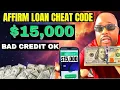 This 15 000 AFFIRM Loan Hack Instantly Approves Anyone with Bad Credit Soft Pull Preapproval