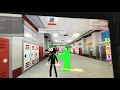 Cartoon dog in robloxian high school
