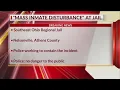 Mass inmate disturbance at Southeast Ohio Regional Jail in Nelsonville