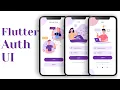 Welcome Login Signup Page - Flutter UI