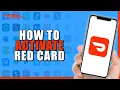 How To Activate DoorDash Red Card Easiest Way