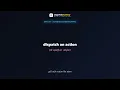 Day 38 - Actions Dispatching English for Frontend Developers