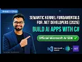 Semantic Kernel Fundamentals for NET Developers 2026 Build AI Apps with C EP04