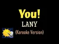 Download Lagu LANY - You! (Karaoke Version)