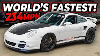 FASTEST Porsche on the PLANET | UK Street Pulls with ES Motor