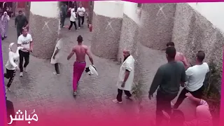 تدخل بطولي لعناصر أمن بطنجة لتوقيف جانح زرع الرعب في المدينة القديمة 